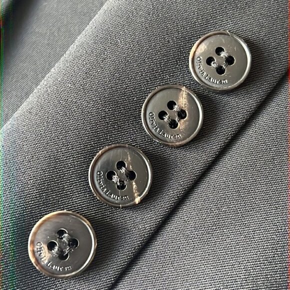 𝅺OLIVIA LAUREN black sculpt hourglass classy single breast blazer size Small - Picture 6 of 16